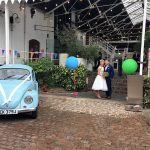 Borrowed and Blue VW Wedding Car