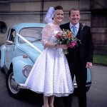 Borrowed and Blue VW Wedding Car