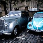 Borrowed and Blue VW Wedding Car