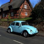 Borrowed and Blue VW Wedding Car